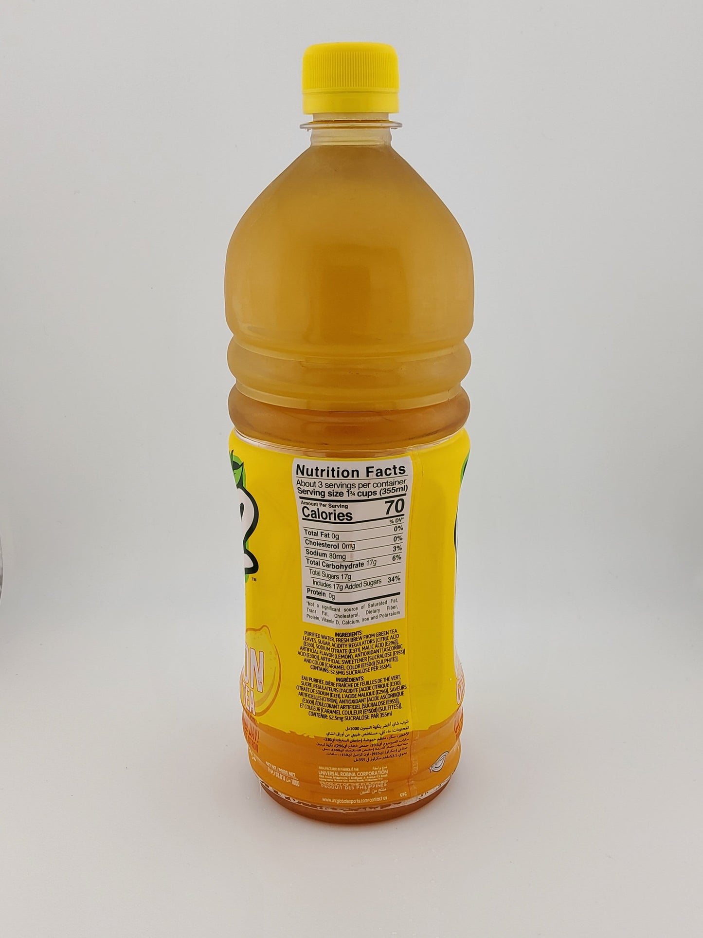C2 Green Tea Lemon 1 L