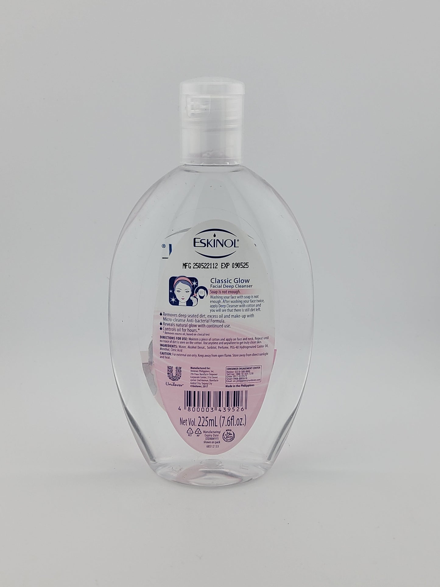 Eskinol Classic Clear 225ml