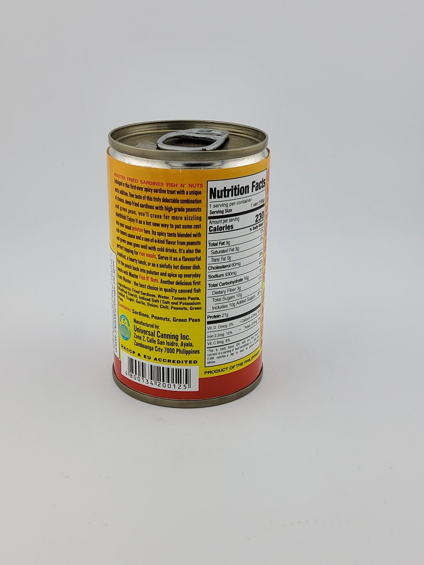 Master Sardine FishNNuts 5.5oz