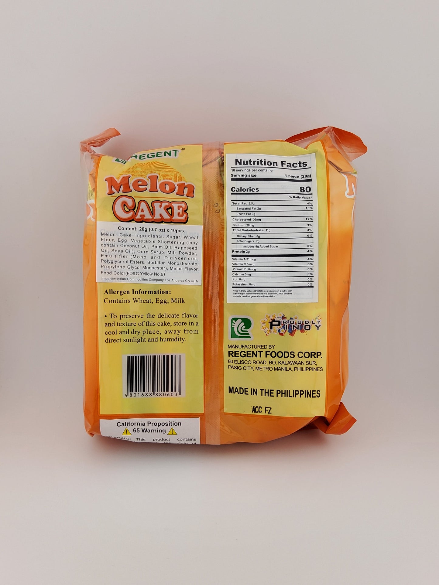 Regent Melon Cake 200g
