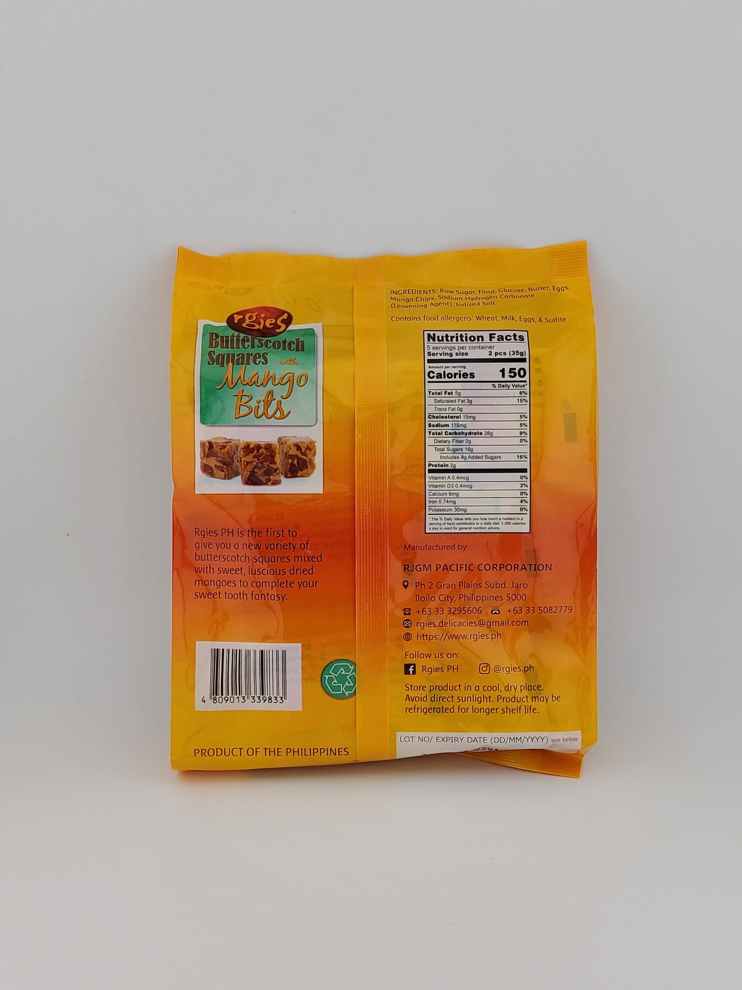 Rgies Butterscotch Mango 170 g