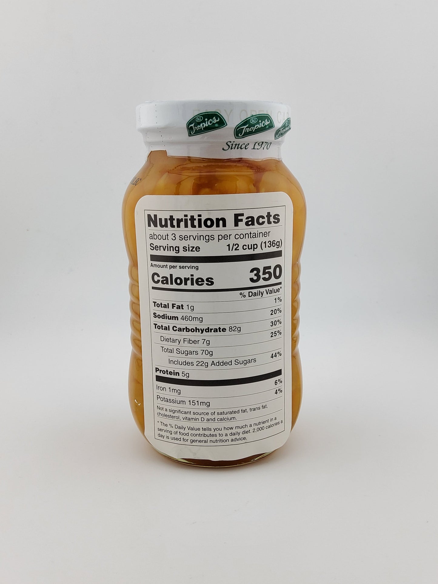 Tropics Sweet Chick Peas 340 g