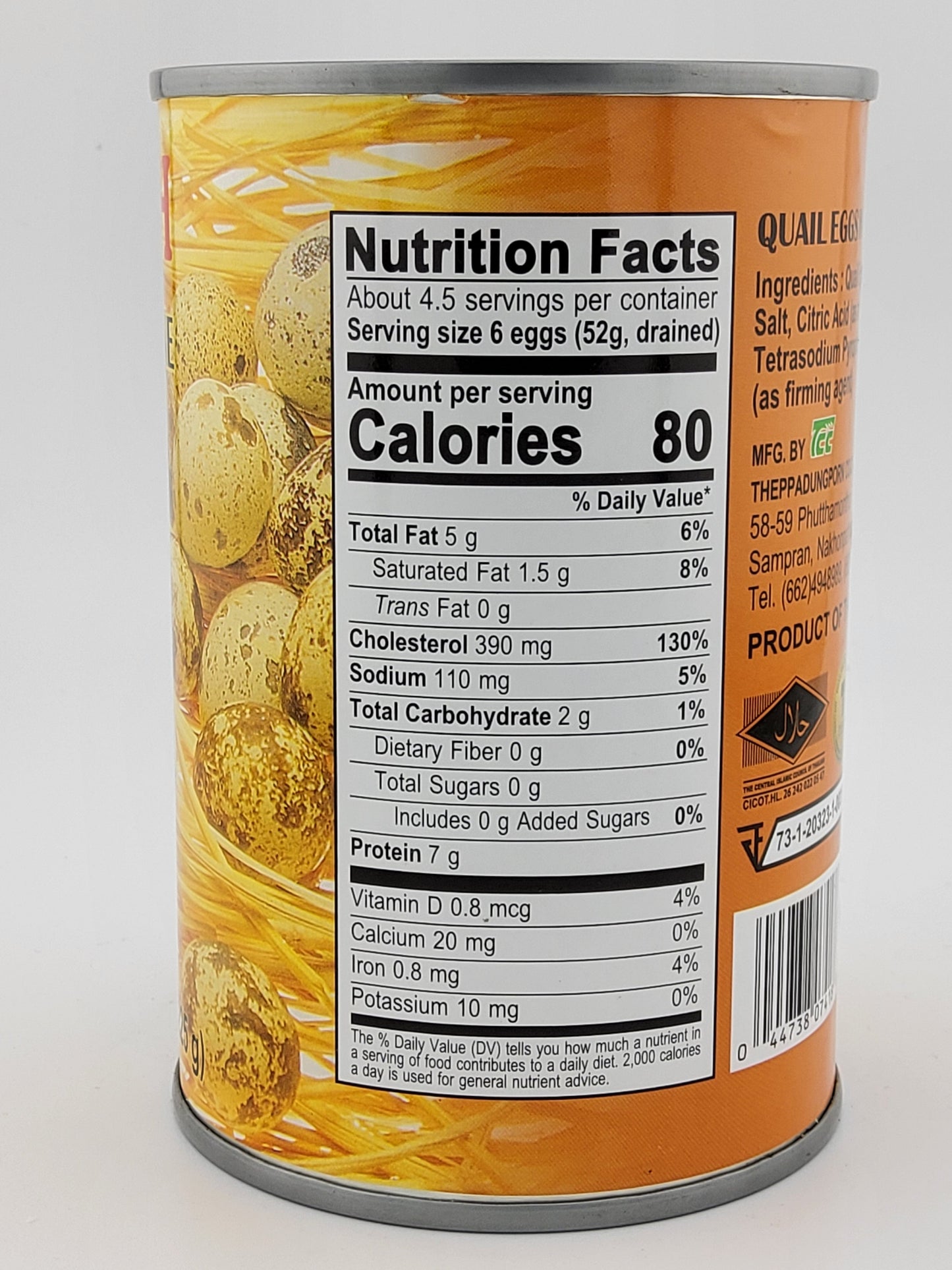 Chaokoh Quail Eggs 12 oz