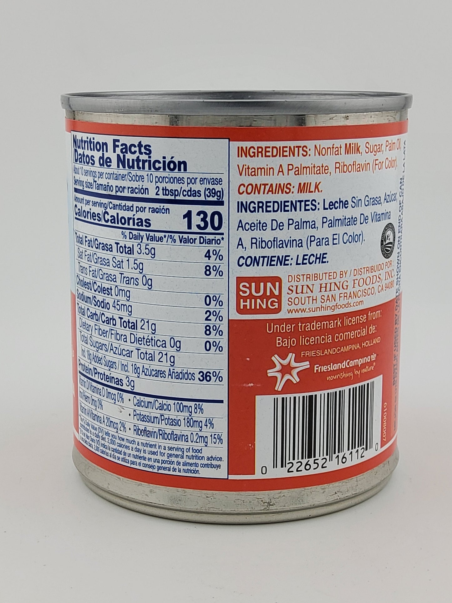 Black & White Condensed Milk 14 oz