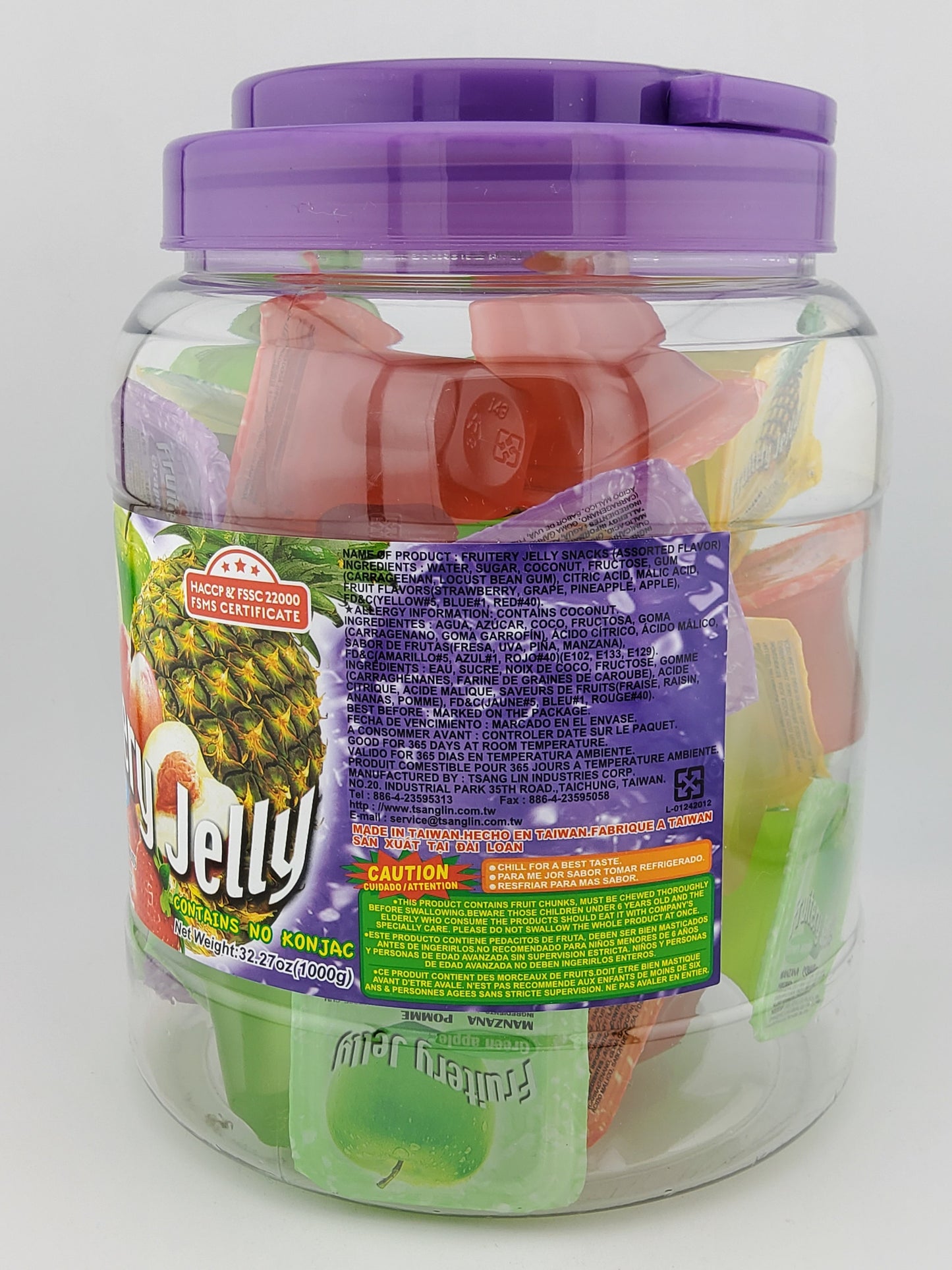 ABC Jelly Jar 35.27oz Assorted