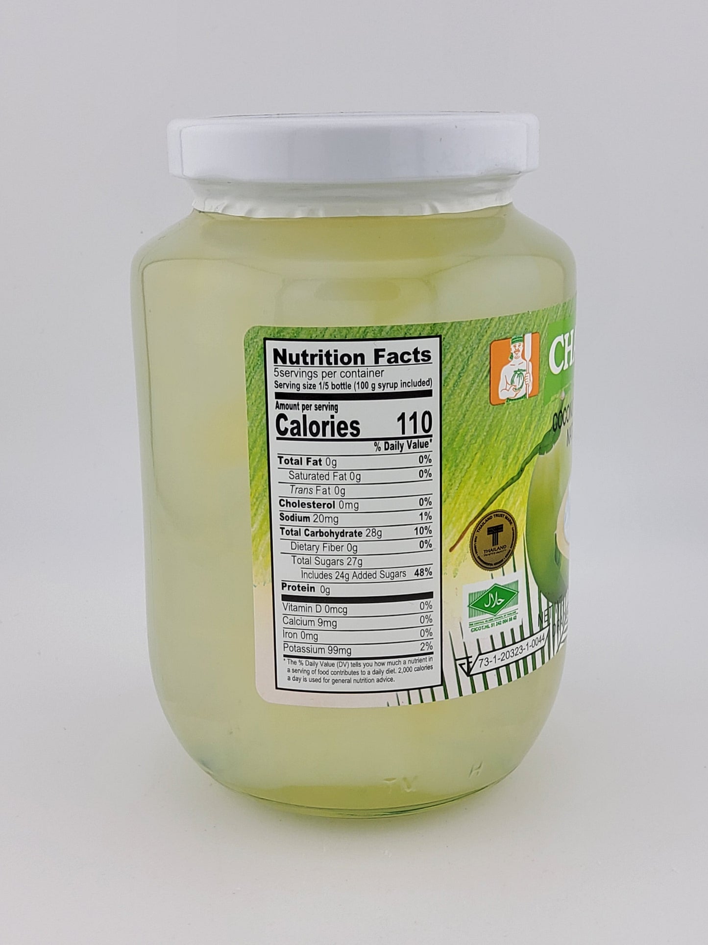 Chaokoh Coconut Gel White 500 g