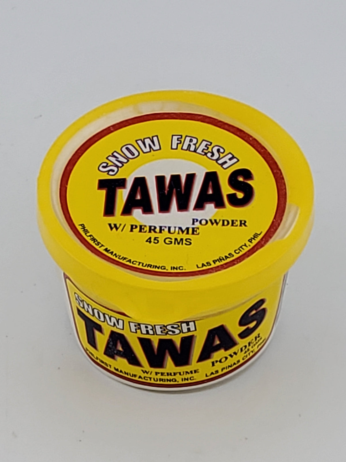 Snow Fresh Tawas Powder with Perfume (Yellow) 45 g