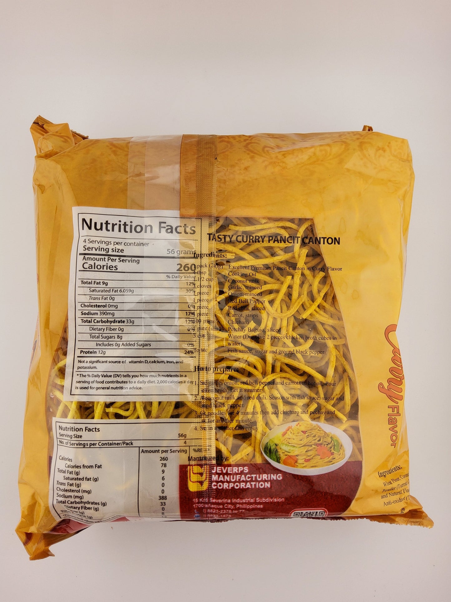 Excellent Pancit Canton Curry 240g