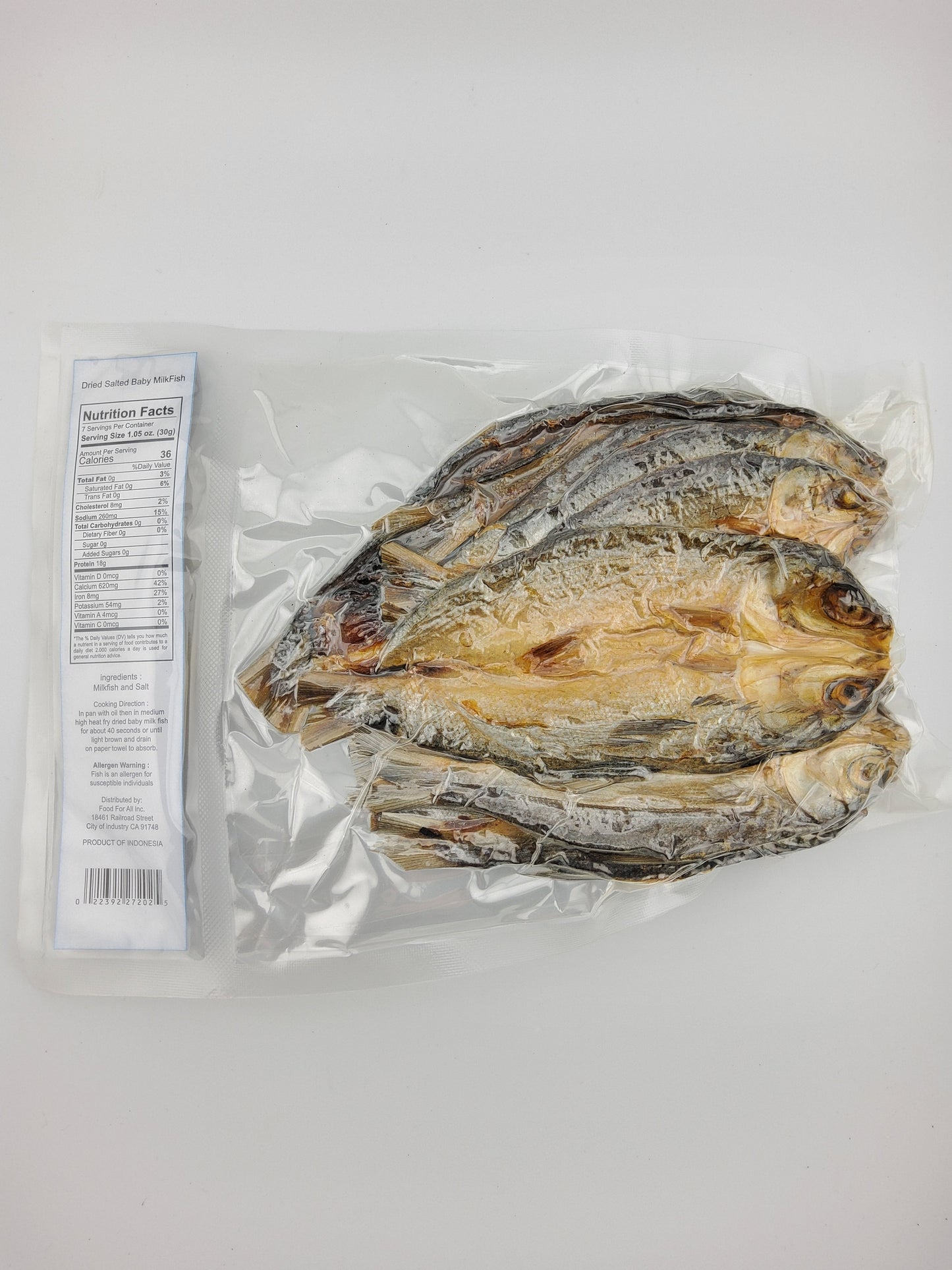Pangasinan Dried Salted Baby Milkfish 150 g