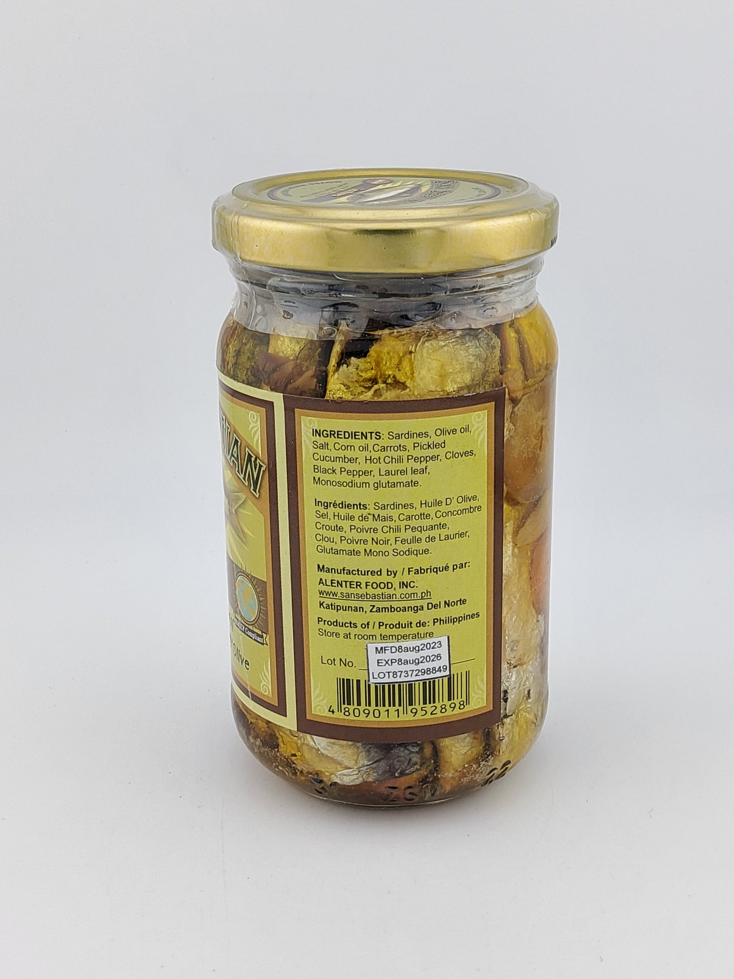 San Sebastian Sardines Olive Oil Mild 8oz