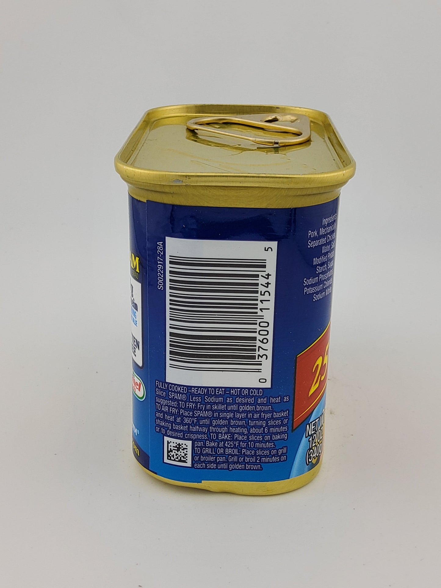 Spam 25% Less Sodium 12 oz