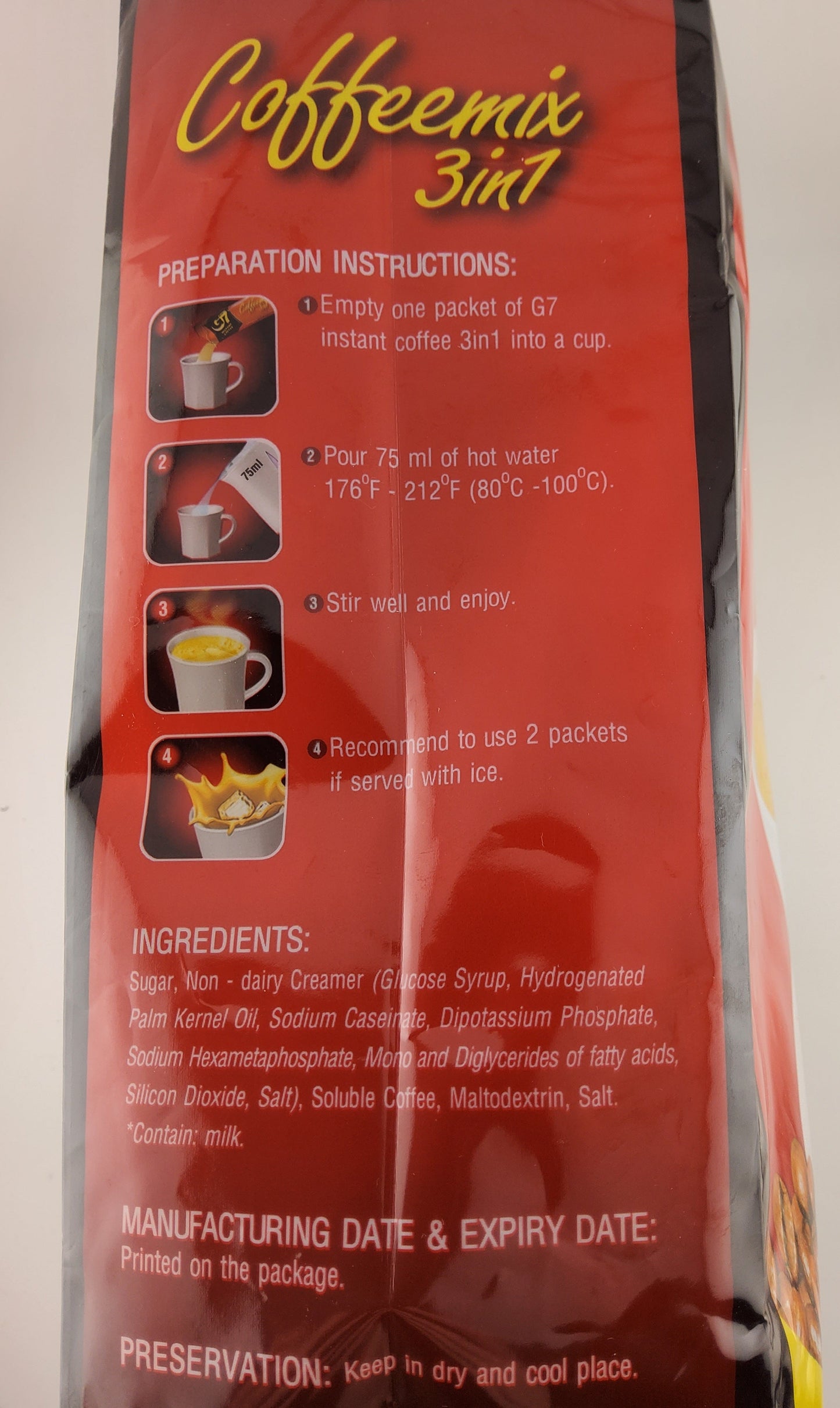 G7 Coffee Mix 3 in 1 1600 g