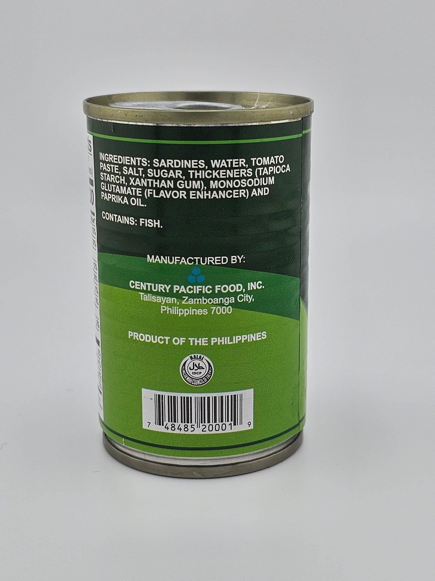 555 Sardines 5.5 oz - Tomato (Green)