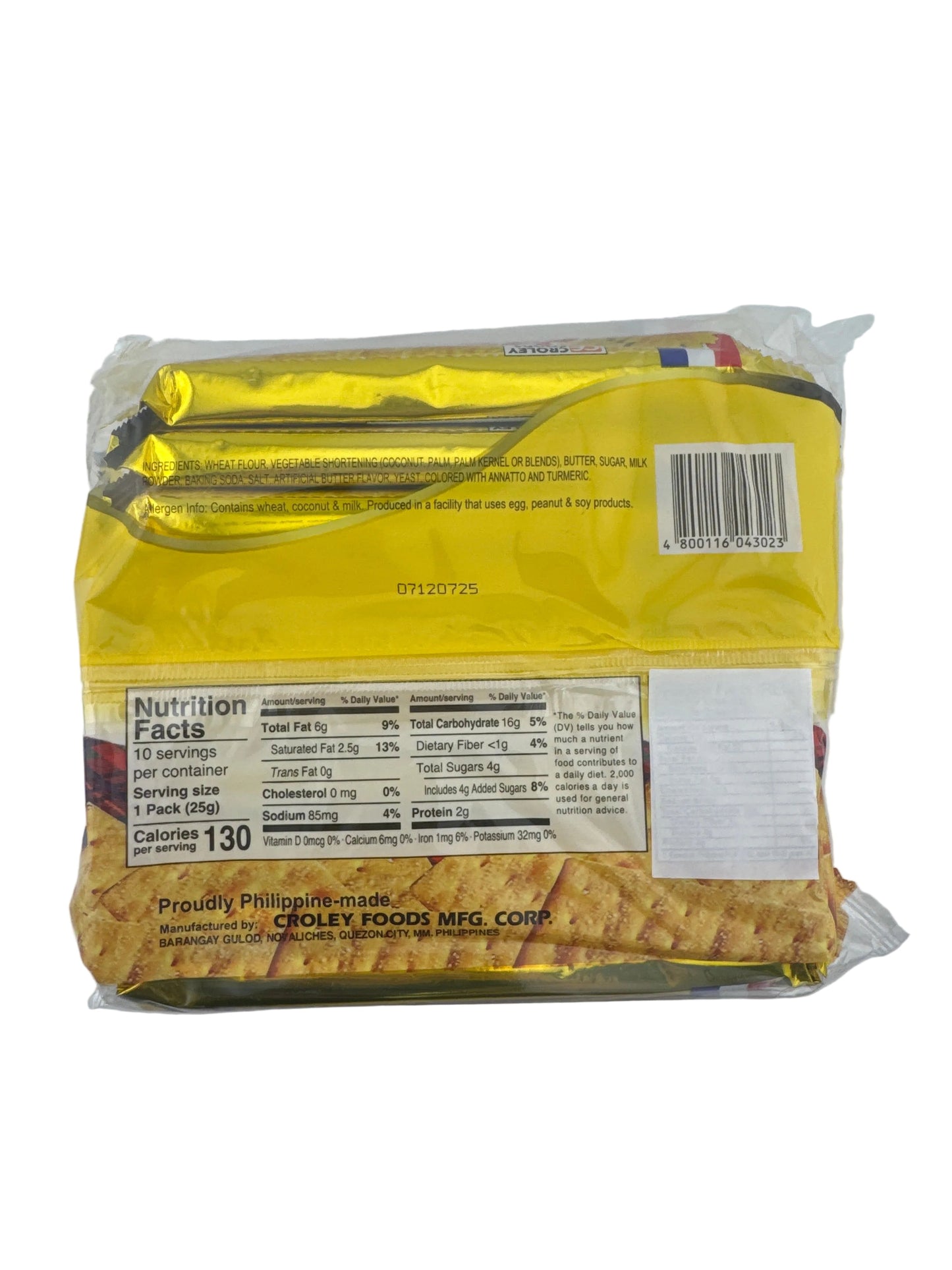ButterCream Crackers Orig 8.8o