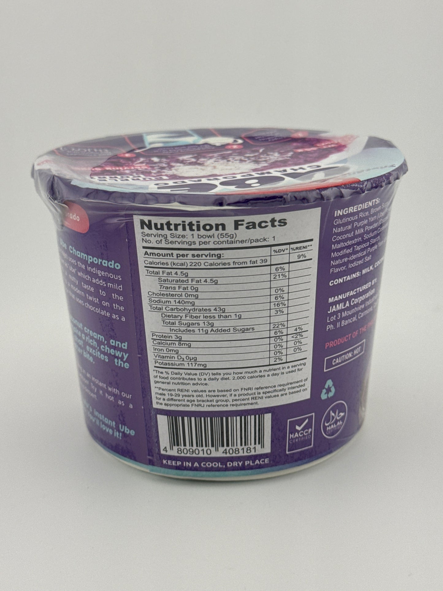 Tita Lulu's Ube Champorado