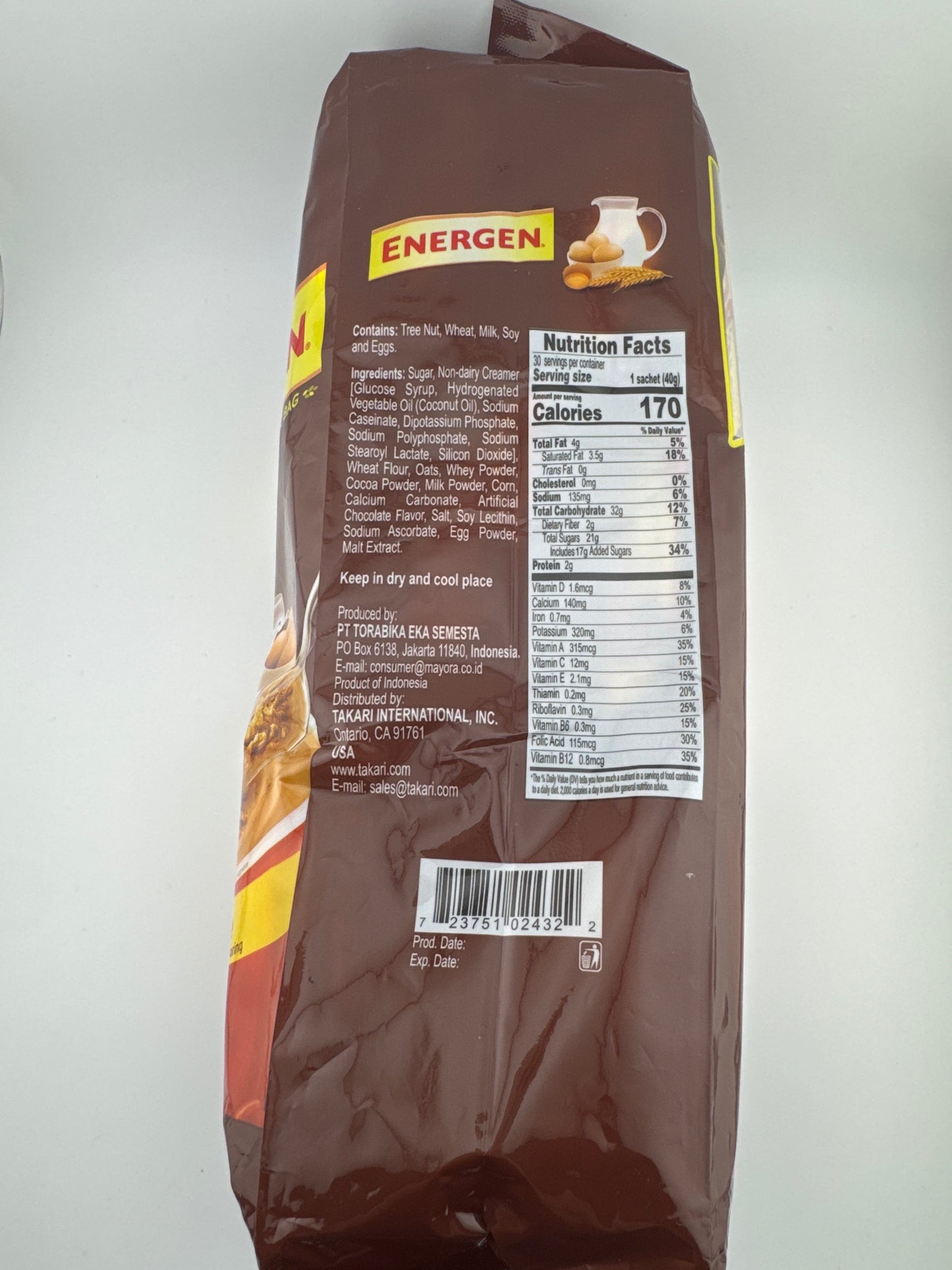 Energen Cereal Chocolate