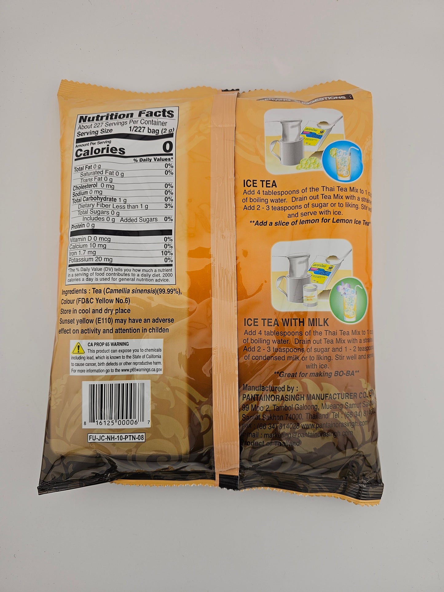 Pantai Thai Tea Mix 16 oz