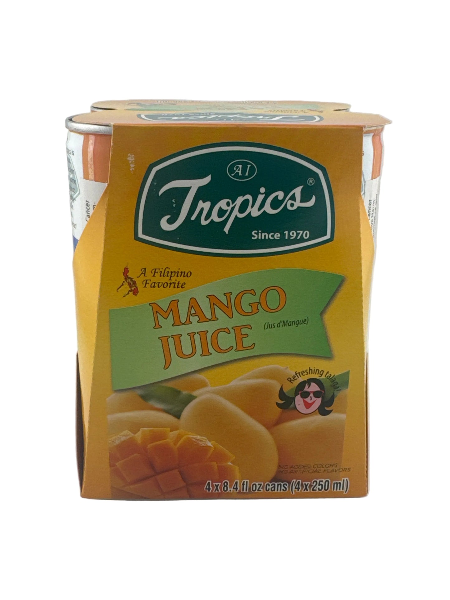 Tropics Mango Juice 8.4oz 4 PK