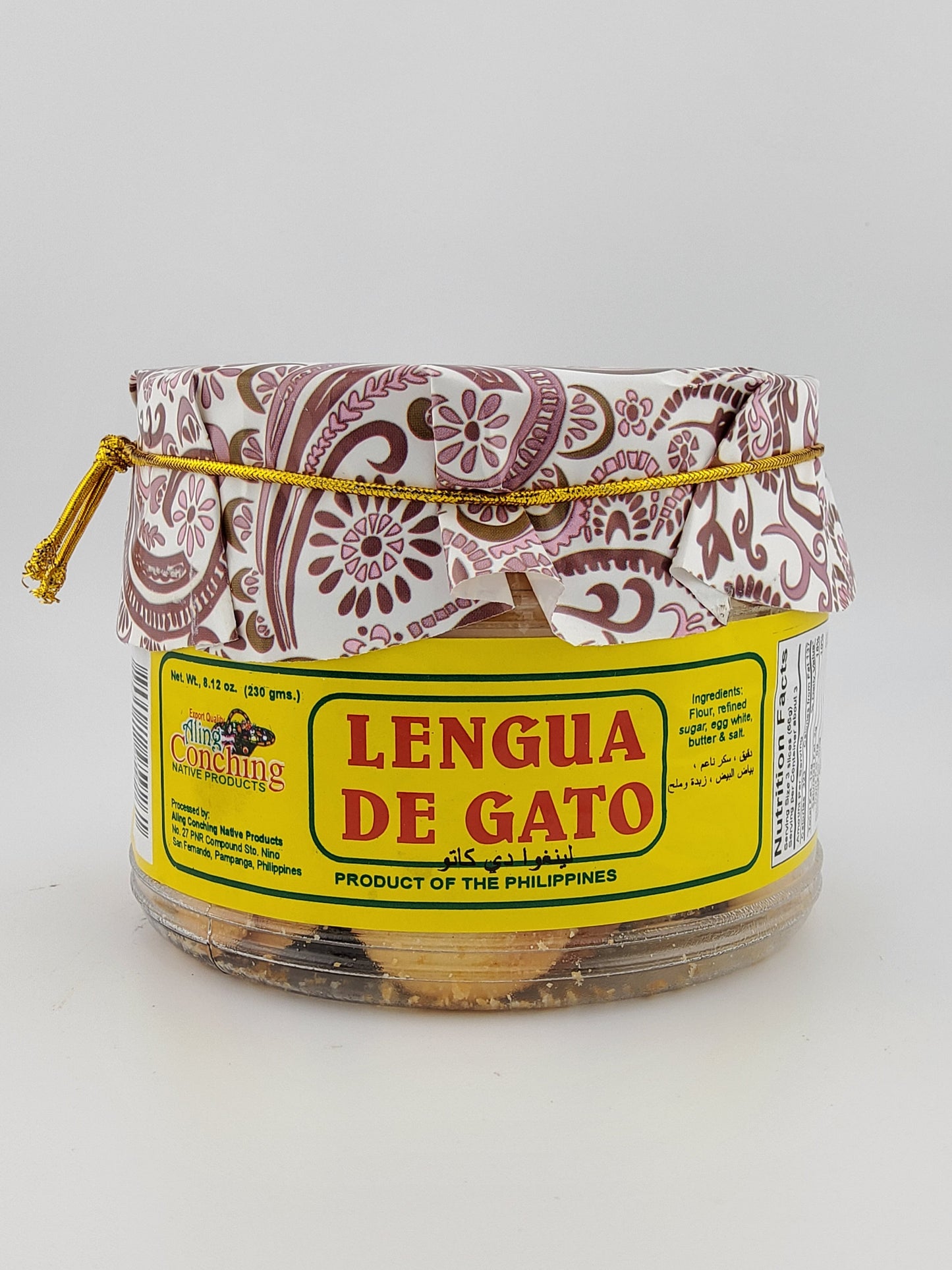 Aling Conching Lengua de Gato 230 g | 8.12 oz