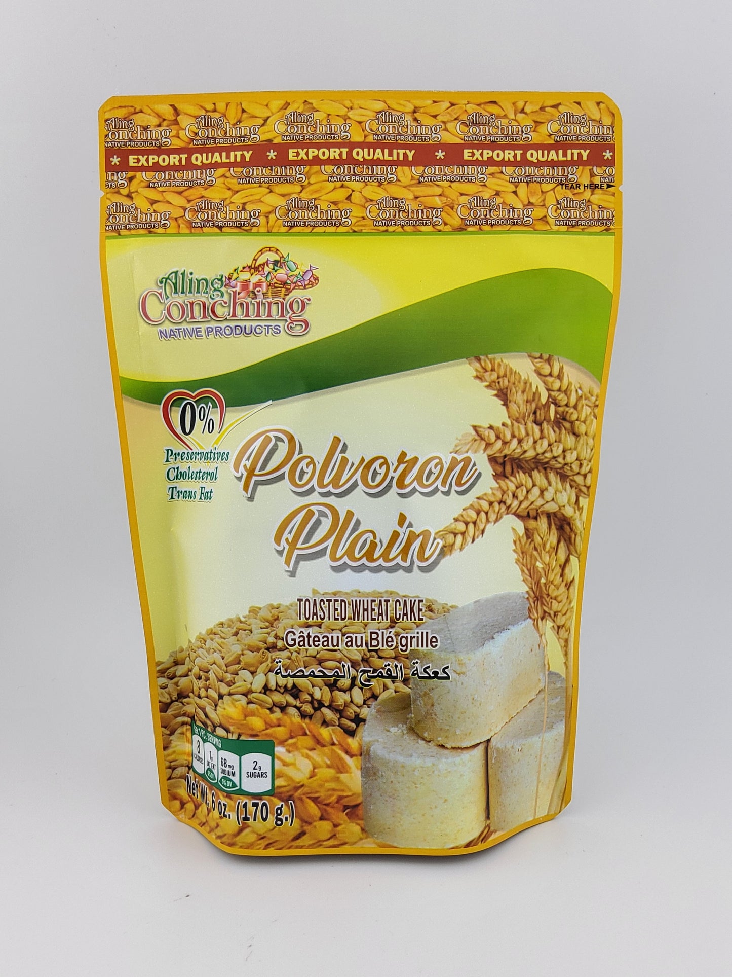 Aling Conching Polvoron Plain 170 g | 6 oz