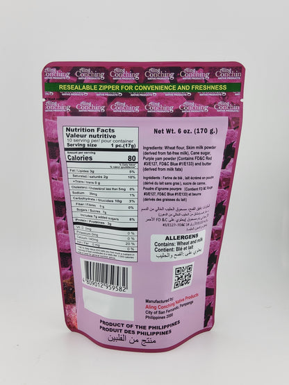 Aling Conching Polvoron Ube 170 g | 6 oz
