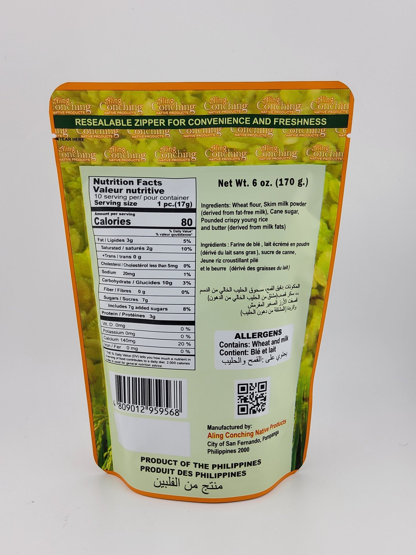 Aling Conching Polvoron Pinipig 6 oz