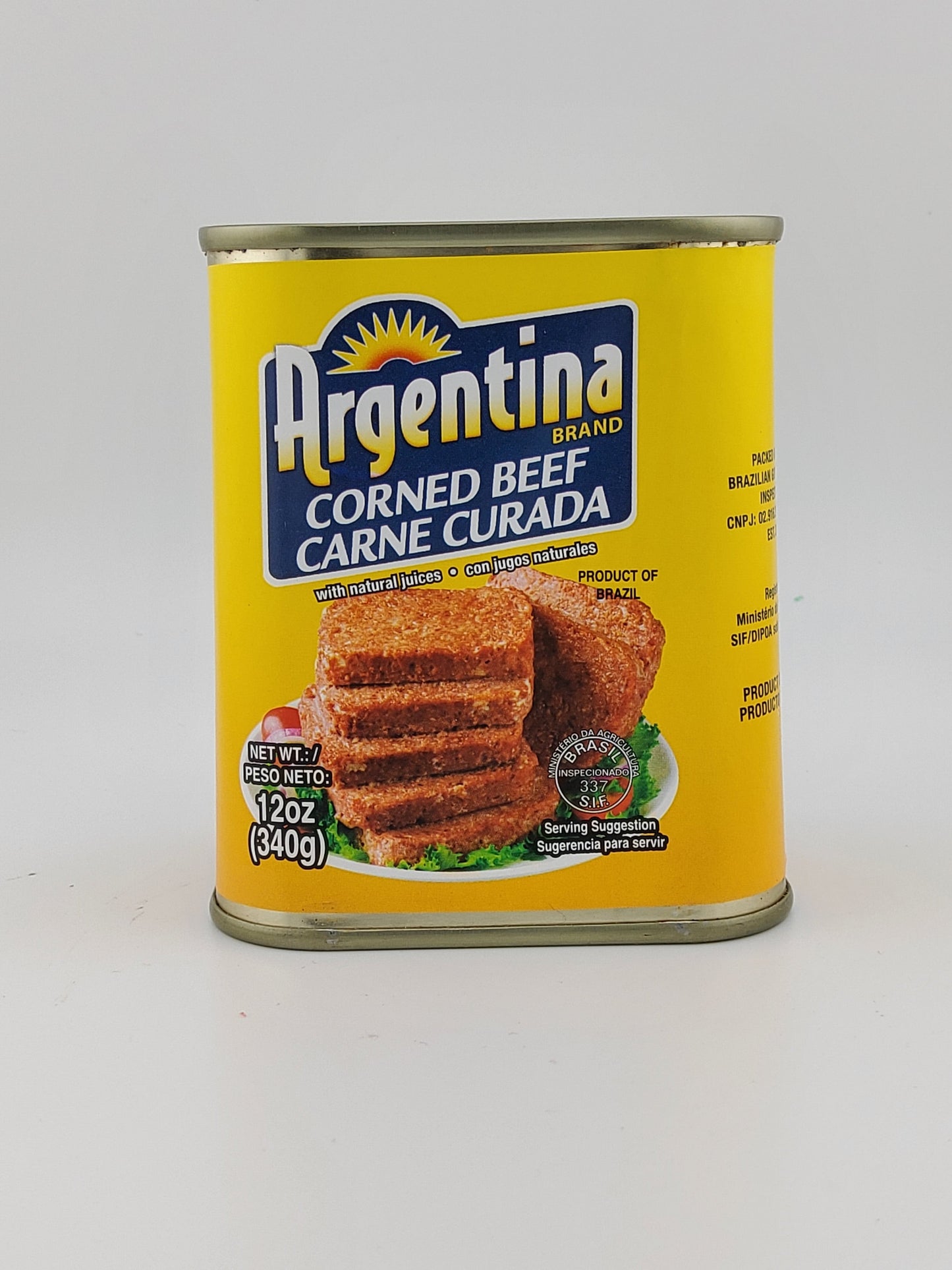 Argentina Corned Beef 12oz Trapezoid