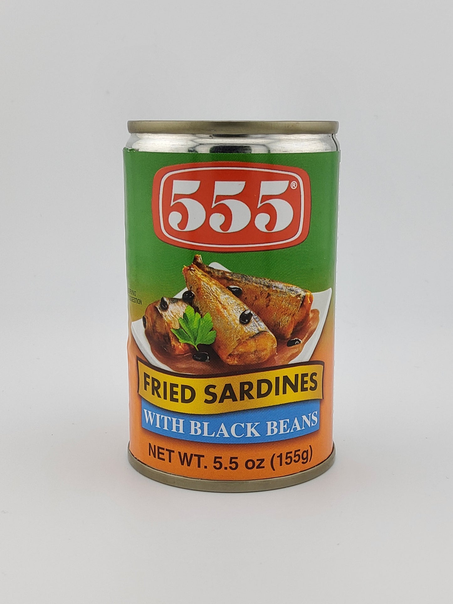 555 Fried Sardines w/ Black Beans 5.5 oz
