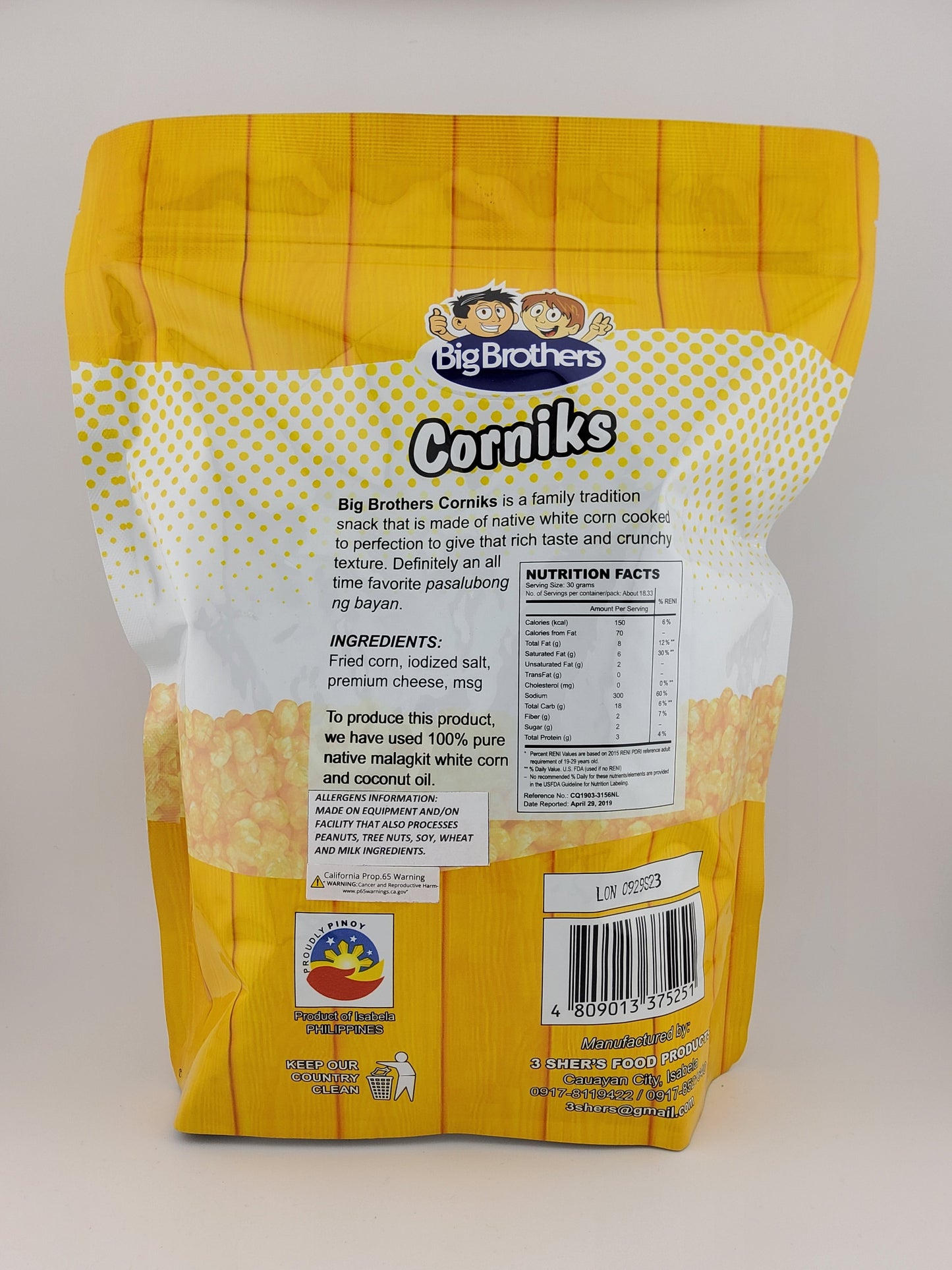 Big Brother Cornik Cheese 550g