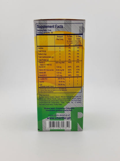 Cherifer Syrup w/ Zinc 240 ml