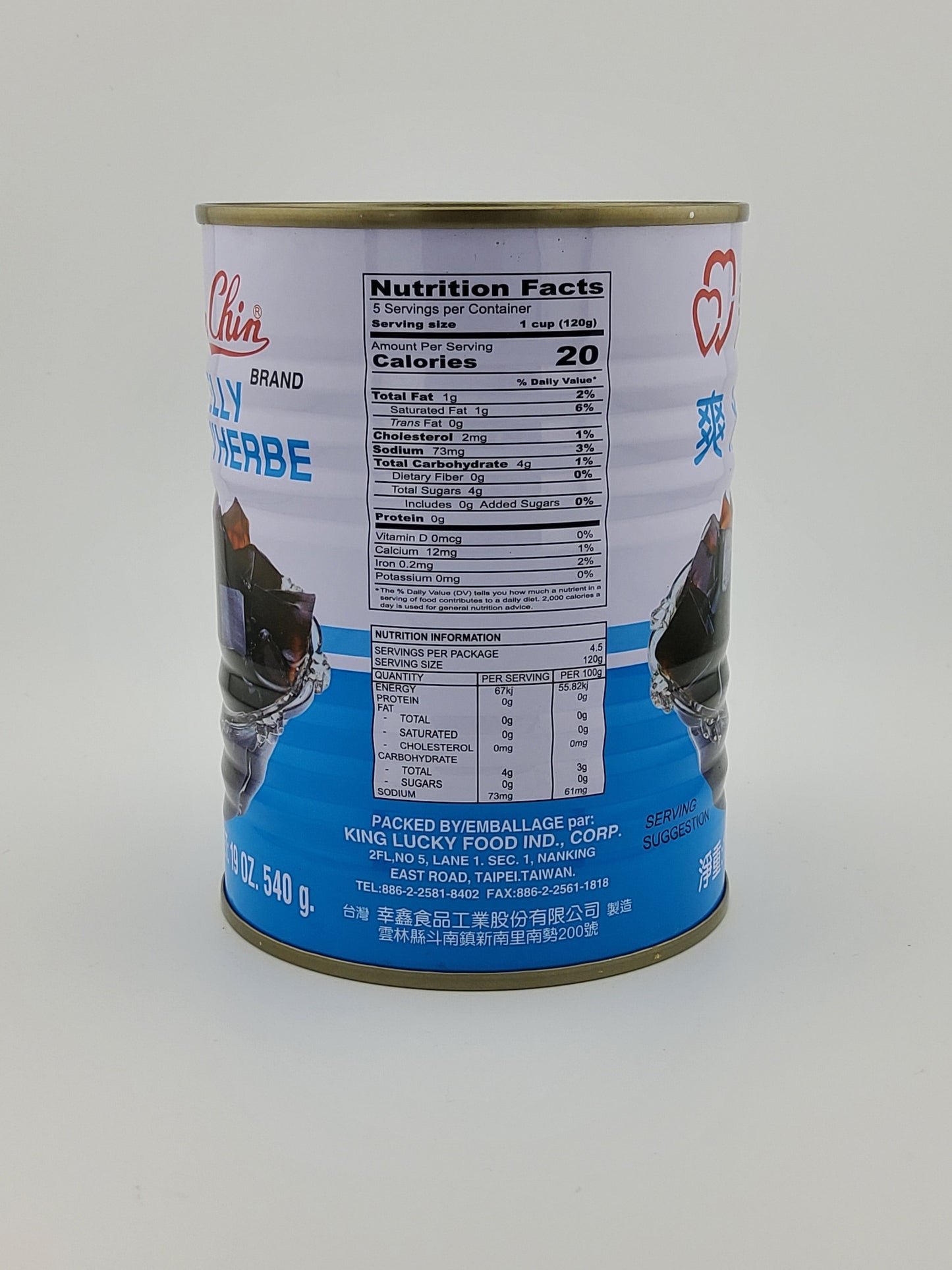 ChinChin Grass Jelly 19 oz