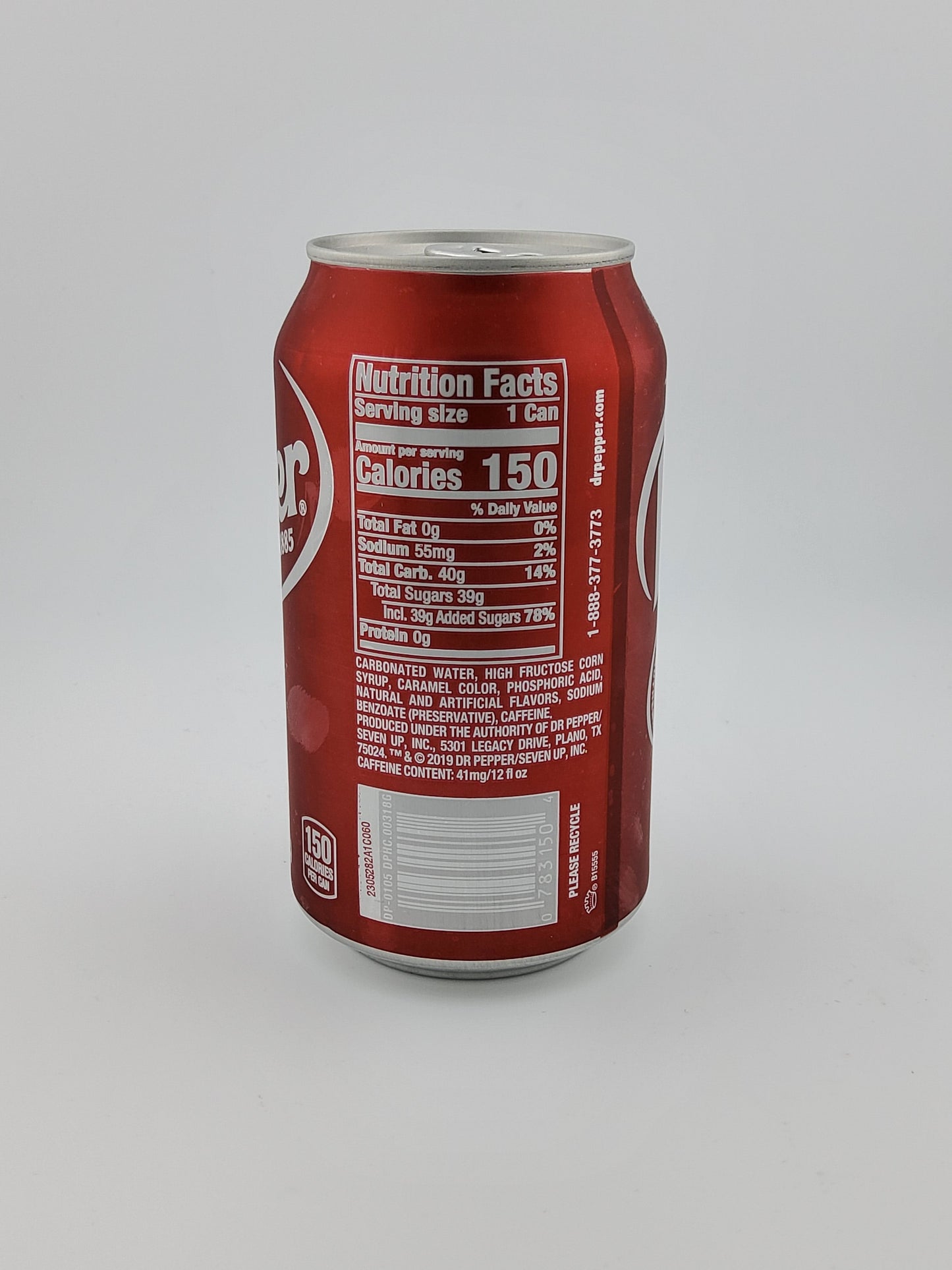 Dr Pepper Can 355 mL
