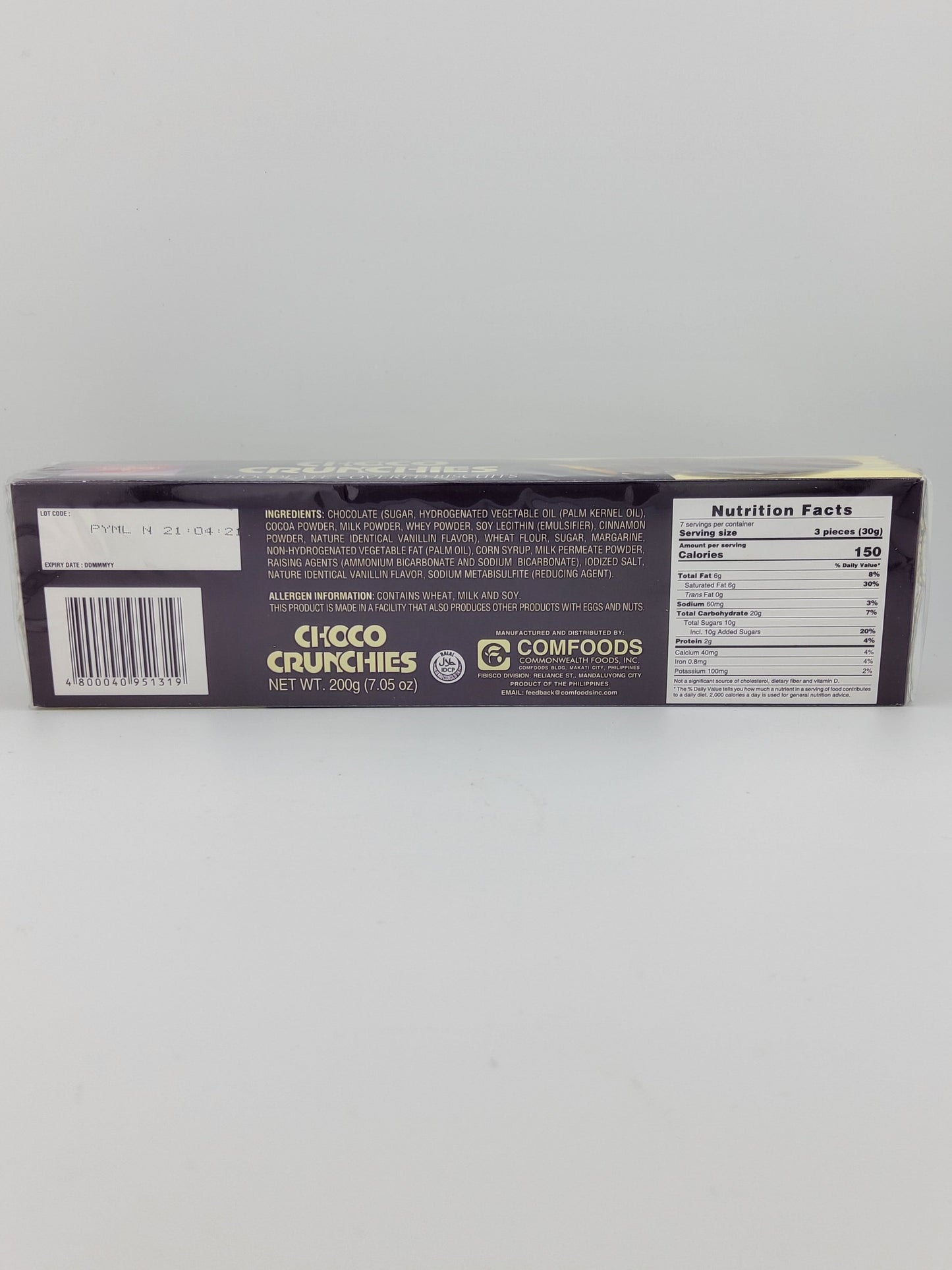 Fibisco Choco Crunchies 7.05oz