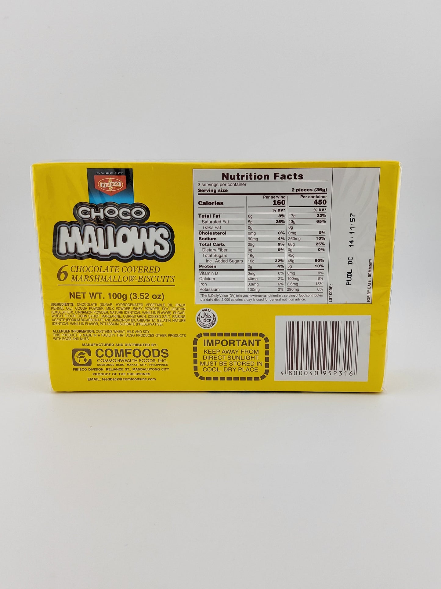 Fibisco Choco Mallows 3.52 oz