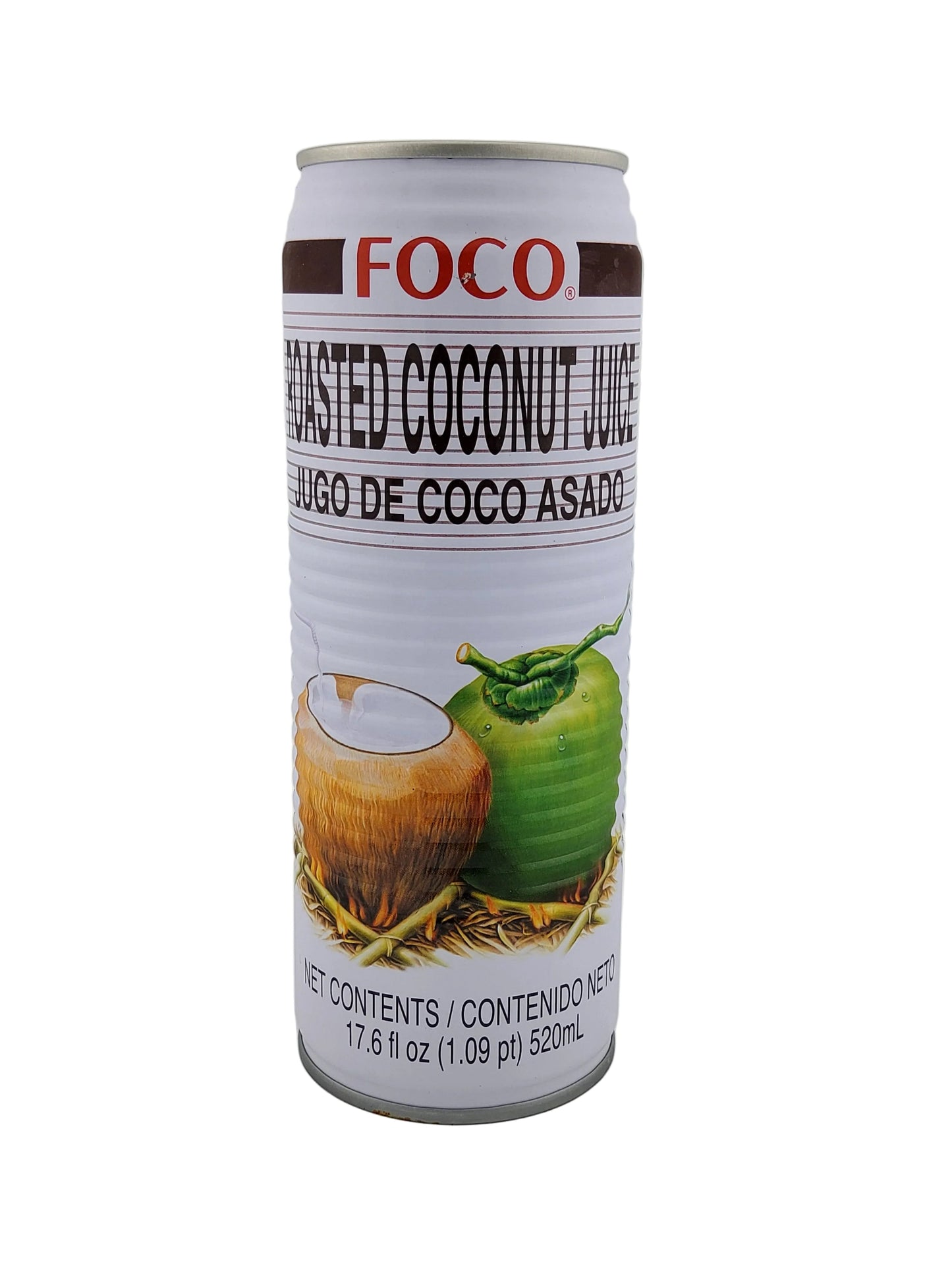 Foco Roasted Coconut Juice 17.6 oz