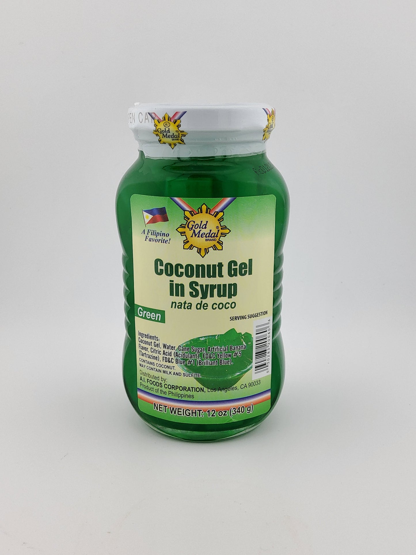 Gold Medal Coconut Gel Green 340 g