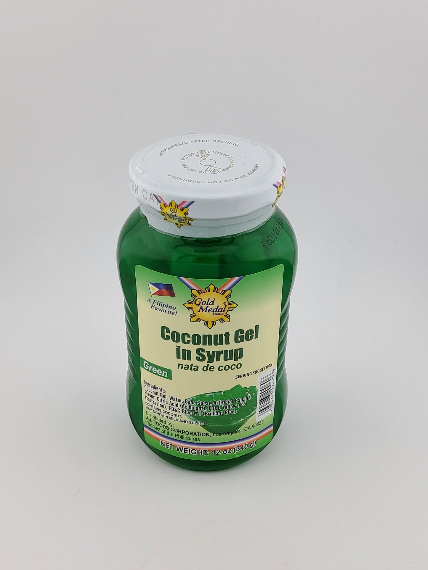 Gold Medal Coconut Gel Green 340 g