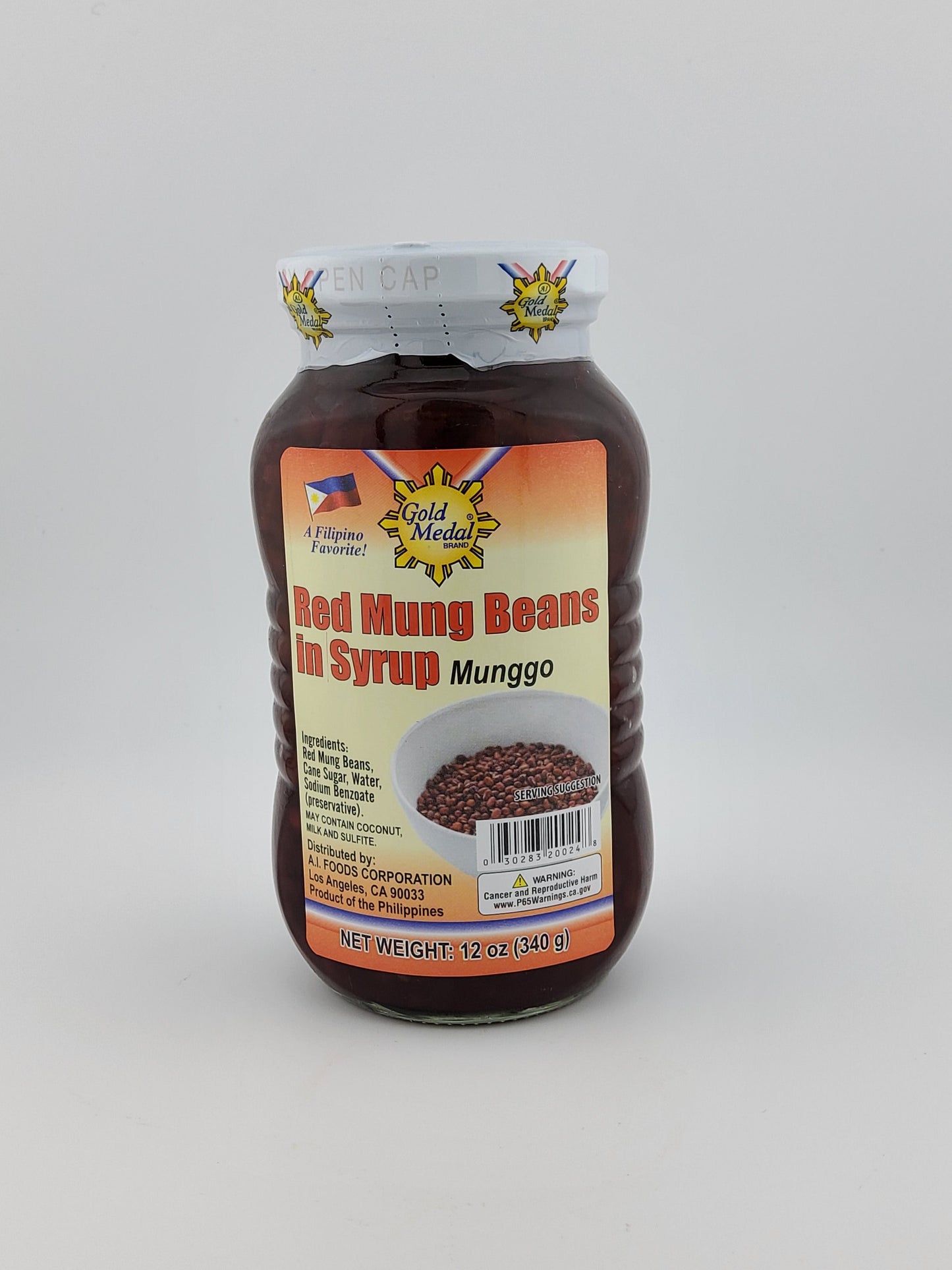 Gold Medal Red Mung Beans 12 oz