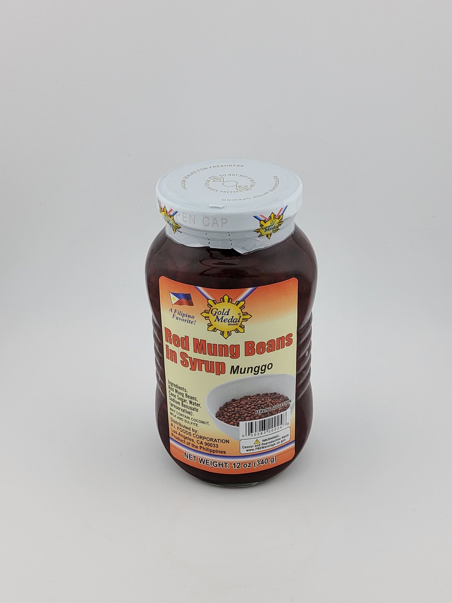 Gold Medal Red Mung Beans 12 oz