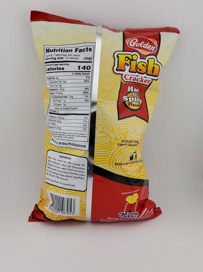 Golden Fish Crackers Hot 7.05o