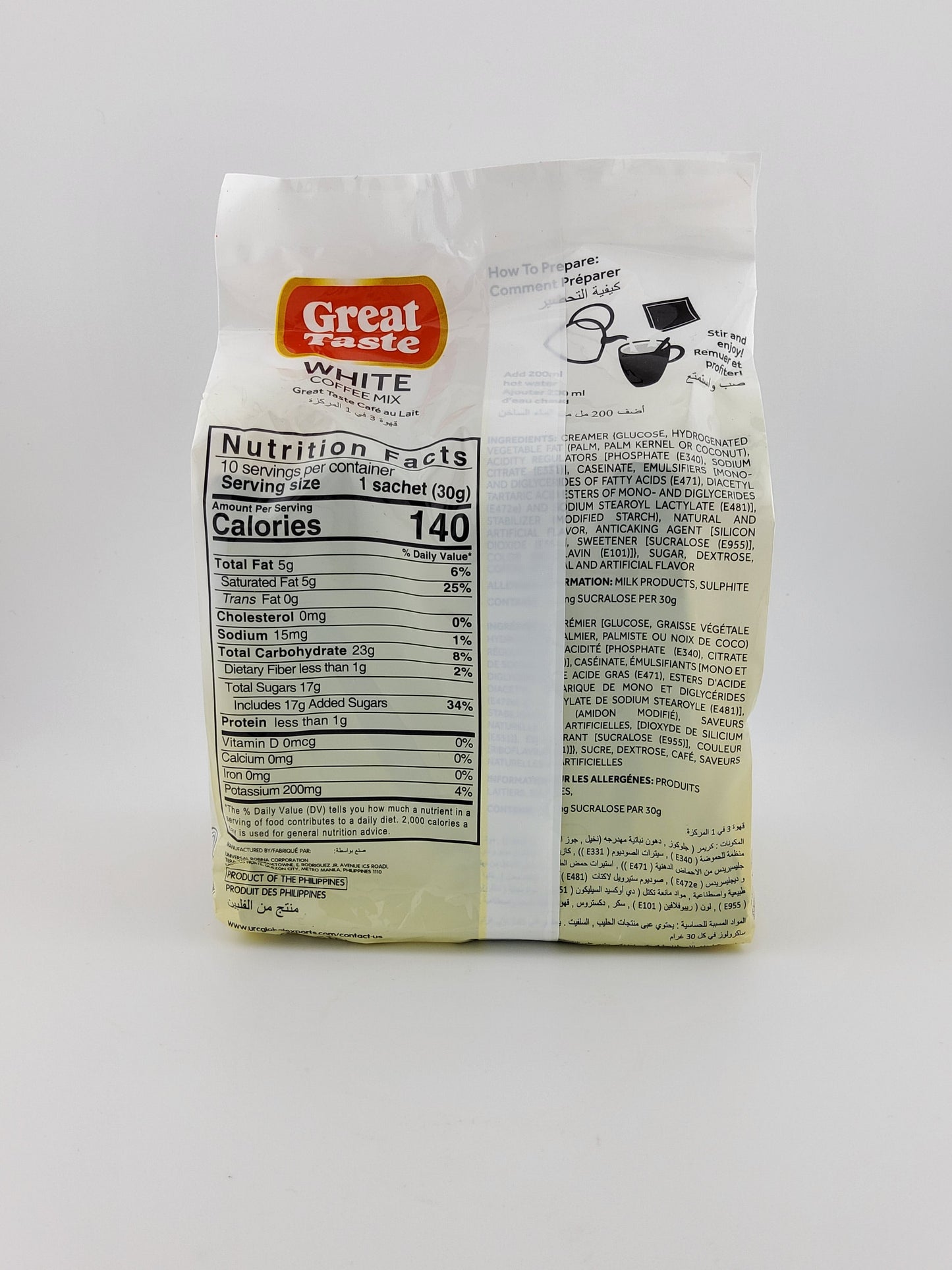 Great Taste Coffee White Cream