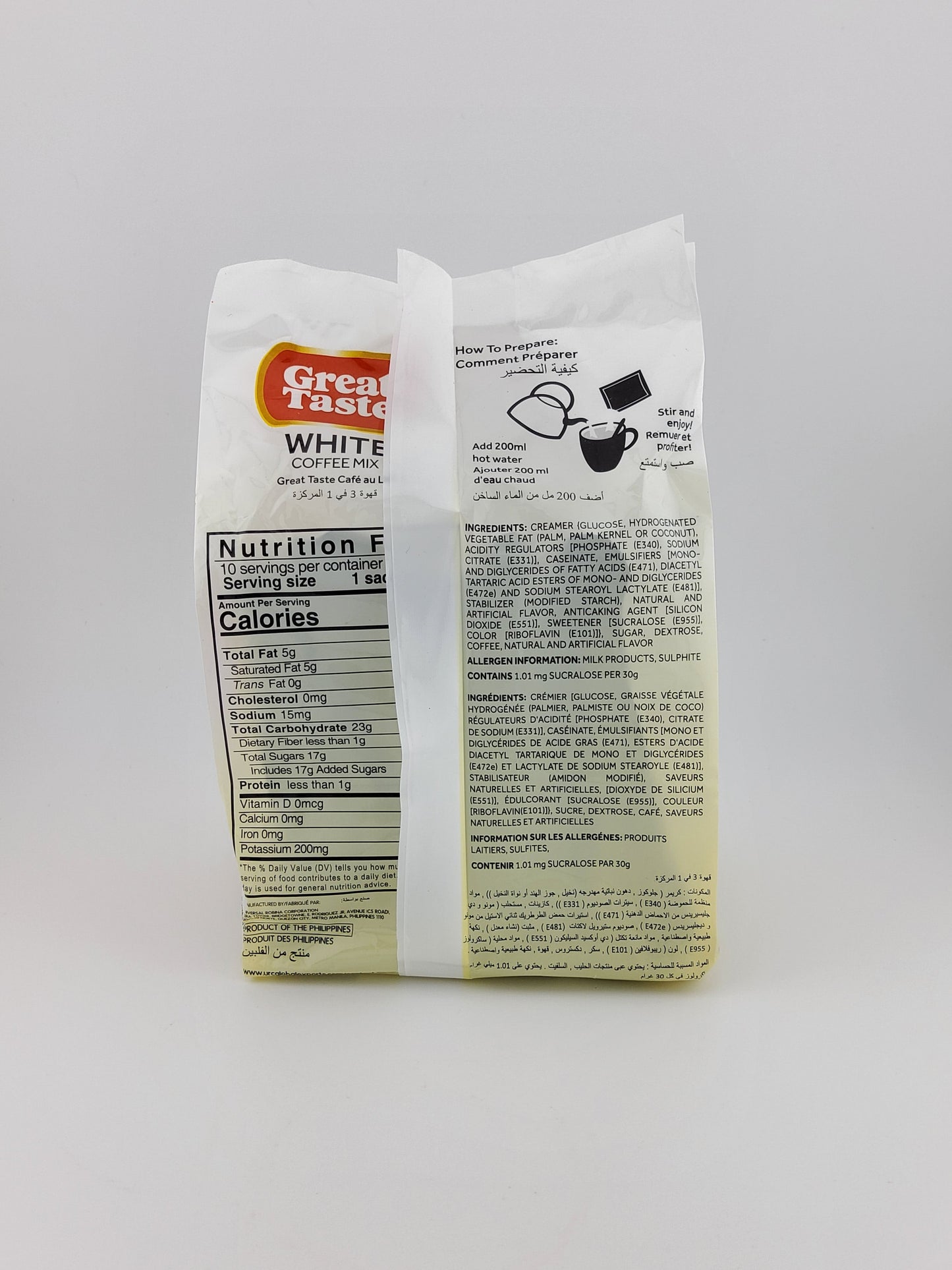 Great Taste Coffee White Cream