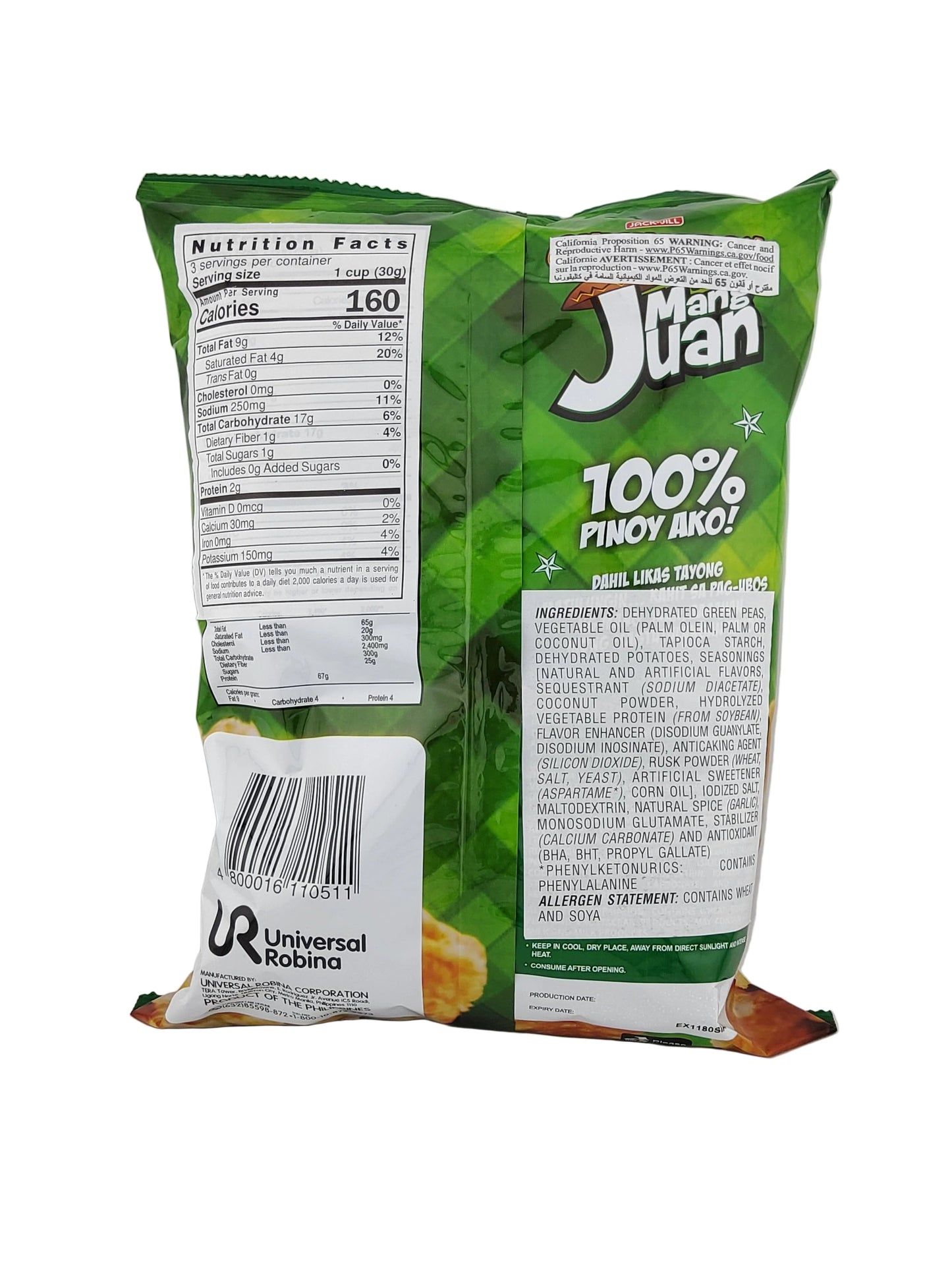 JackNJill Chicharon Mang Juan Vinegar