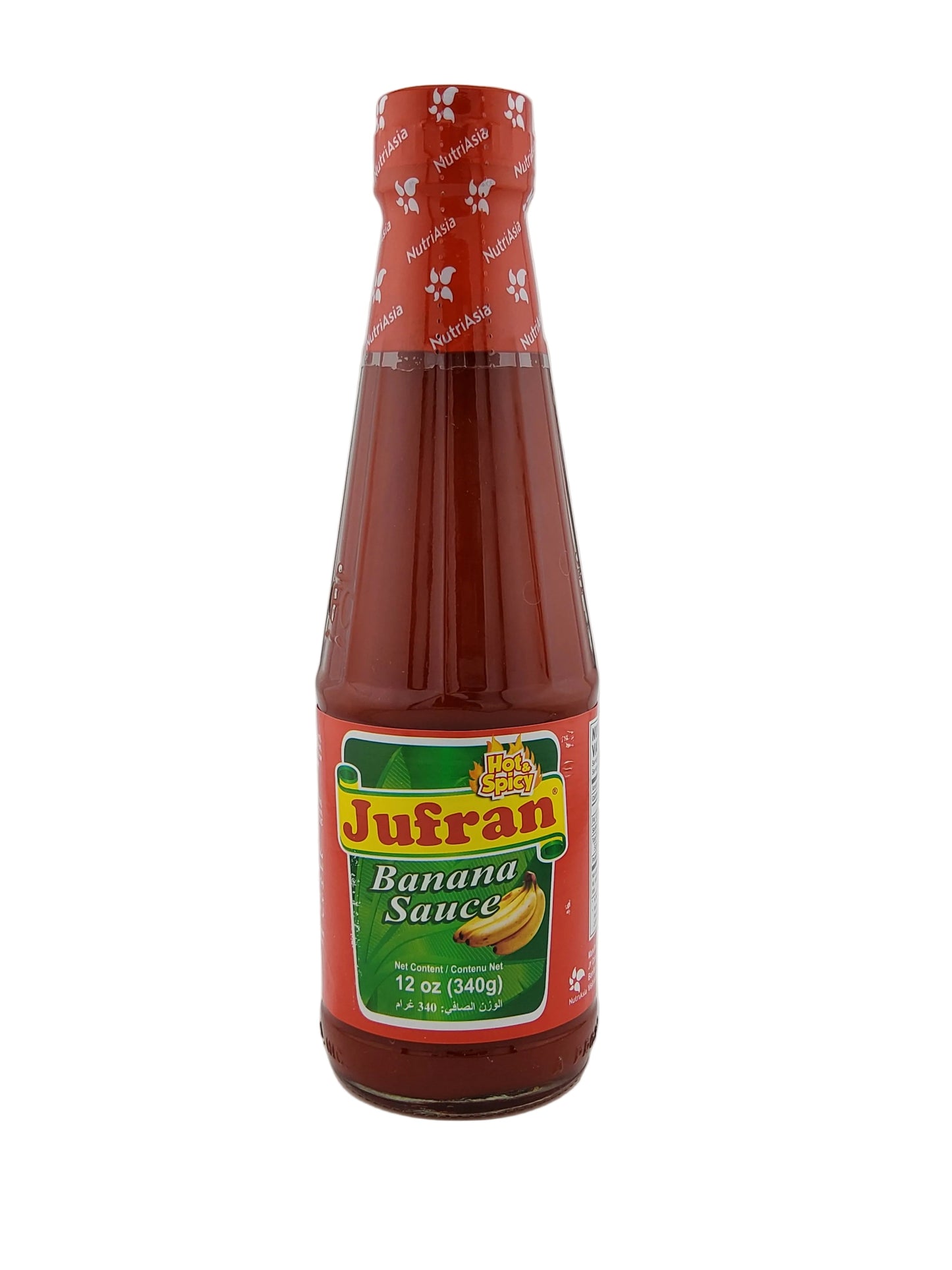 Jufran Banana Sauce Hot 12 oz