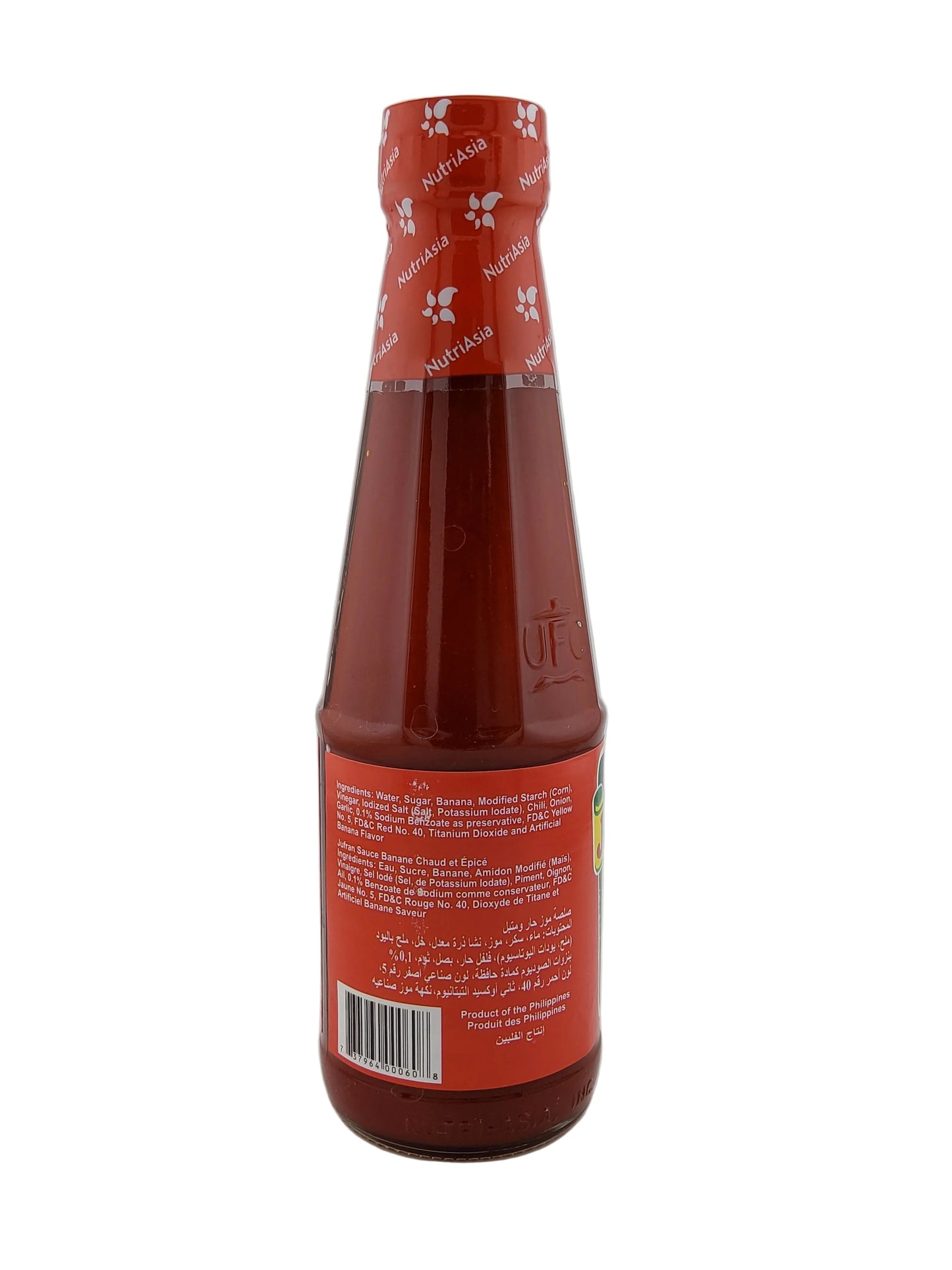 Jufran Banana Sauce Hot 12 oz