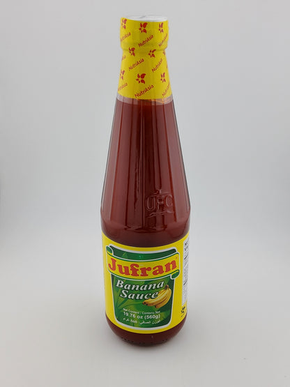Jufran Banana Sauce Reg 20 oz
