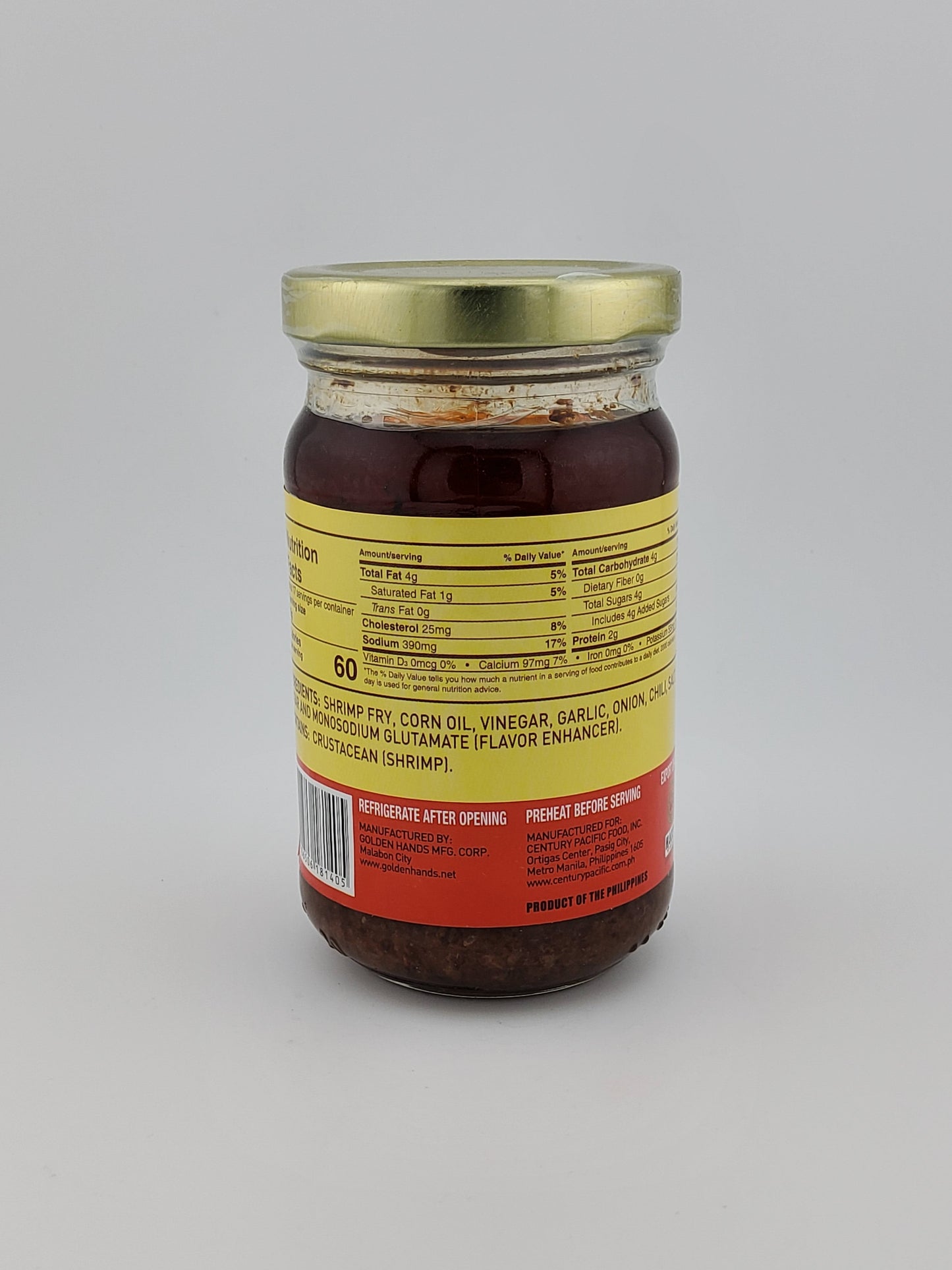 Kamayan Bagoong Spicy Sm 8.85o