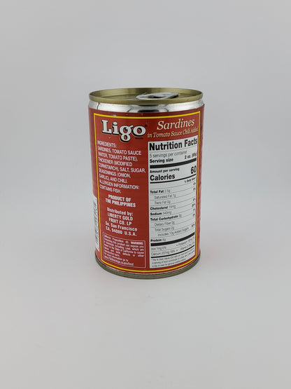 Ligo Sardines Chili 15 oz