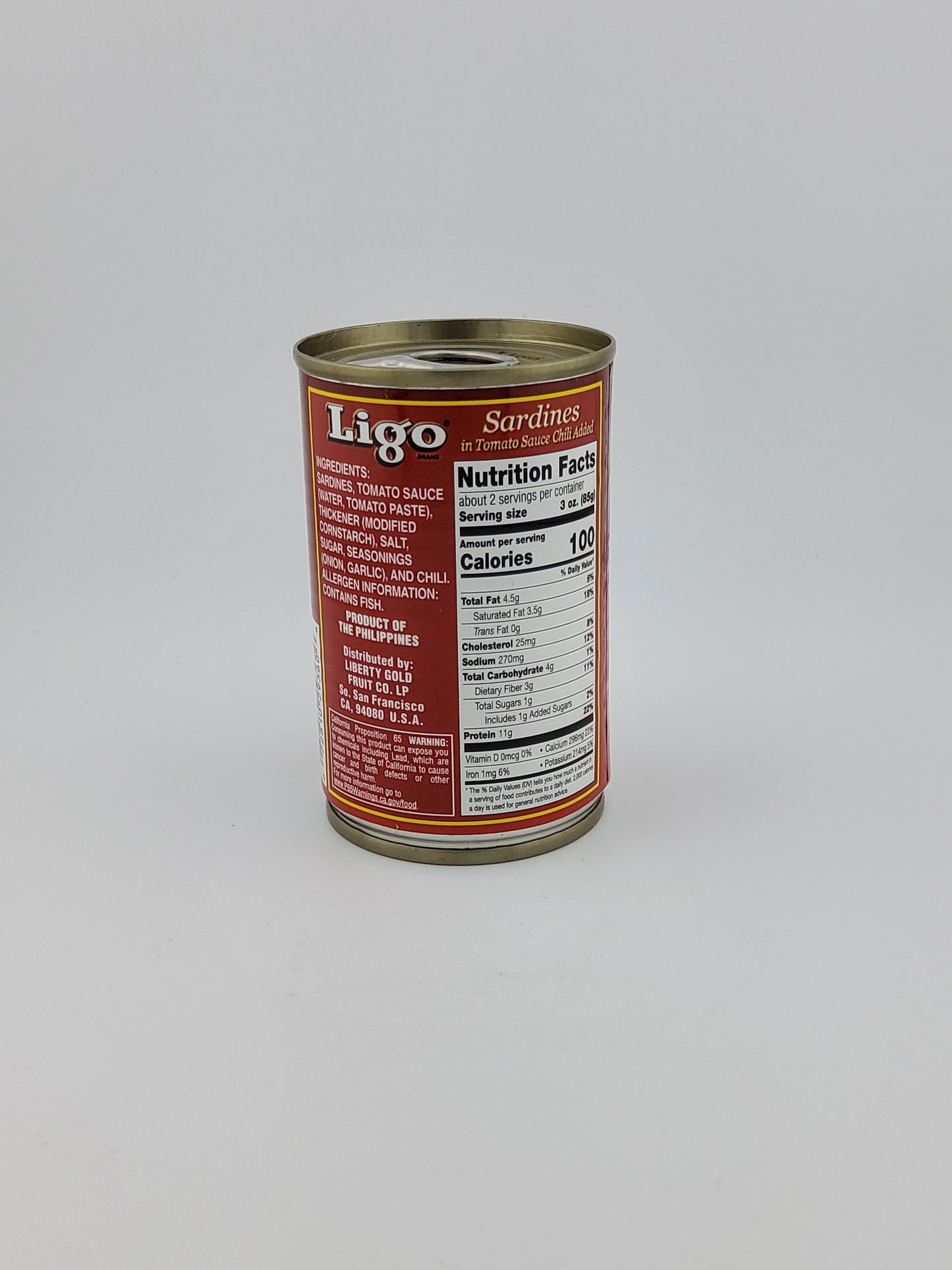 Ligo Sardines Chili 5.5 oz