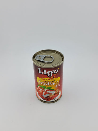 Ligo Sardines Extra Hot 5.5 oz